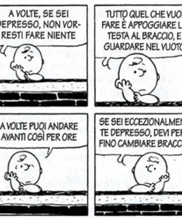 A volte se sei depresso non vorresti fare niente