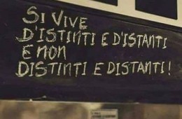 Si vive d’istinti e d’istanti e non distinti e distanti!