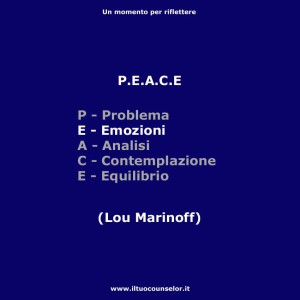 P.E.A.C.E. - Lou Marinoff - 2°