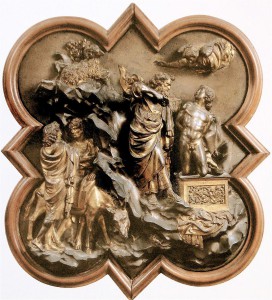 Lorenzo Ghiberti - Sacrificio di Isacco 