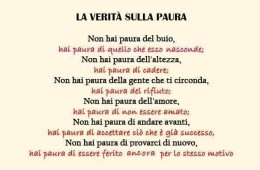 “La verità sulla paura”