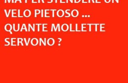 “Ma per stendere un velo pietoso… quante mollette servono?”