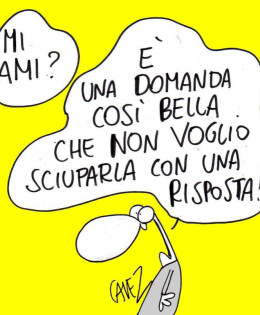 “Mi ami?” – “È una domanda così bella che non voglio sciuparla con una risposta!” (Cavez)