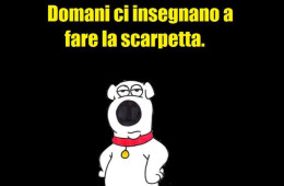 “Mi sono iscritto ad un corso di Salsa. Domani ci insegnano a fare la scarpetta.”