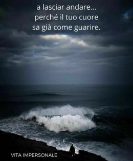 “Devi convincere la tua mente a lasciar andare… perché il tuo cuore sa già come guarire.” (Nikita Gill)