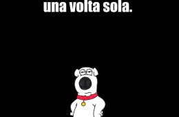 “Dite al treno che io passo una volta sola.” (Il cane irriverente)