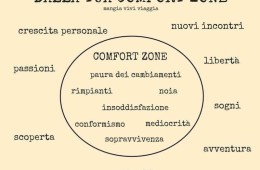 “La Vita inizia fuori dalla tua comfort zone” (Mangia Vivi Viaggia)